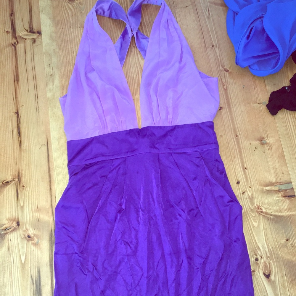 Deep V Dress